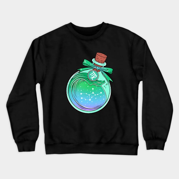 Zodiac Potion. Virgo Crewneck Sweatshirt by OccultOmaStore